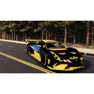 2019 Brabham BT62 HQ Interior And Engine Sounds Game Ready 3D model
