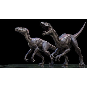 3D Velociraptor Low-poly 3D model
