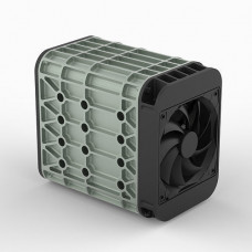 AERO SPACE HARD DRIVE ENCLOSURE - HDD - 4 DRIVE 3D print model