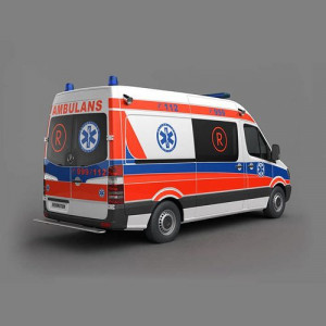 Ambulance Car 3D model